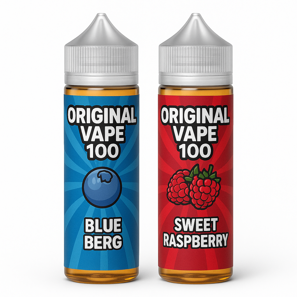 Original Vape 100ml Shortfill Premium Fruity & Icy E-Liquids Sunderland Vapes Original Vape 100ml Shortfill Premium Fruity & Icy E-Liquids Sunderland Vapes