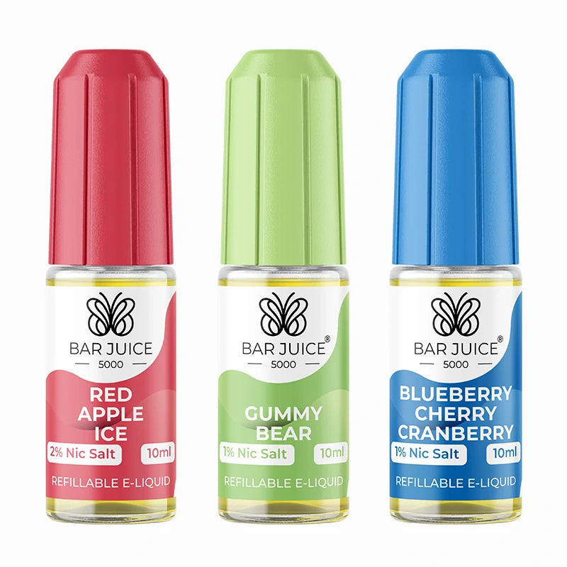 Bar Juice 5000 Nic Salt E-Liquid – 10ml | 5,10,15&20mg