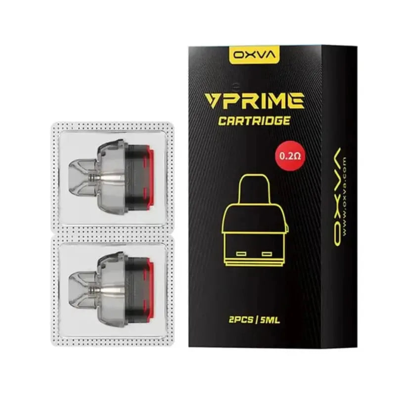 OXVA VPrime Replacement Pods – 5ml | 0.2Ω / 0.4Ω / 0.6Ω (2-Pack)