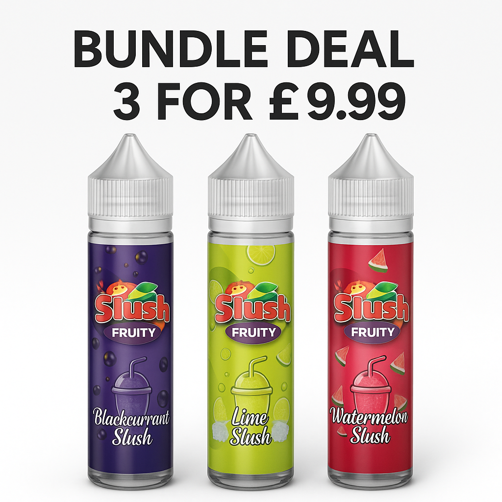 Slush Fruity 50ml E-Liquid – Refreshing Ice Fruit Flavours