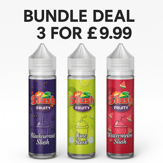 Slush Fruity 50ml E-Liquid – Refreshing Ice Fruit Flavours